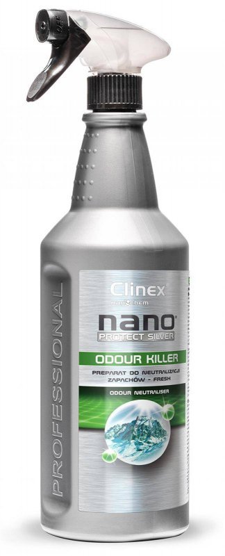 PREPARAT DO NEUTRALIZACJI ZAPACHÓW CLINEX NANO PROTECT SILVER ODOUR KILLER FRESH 1L