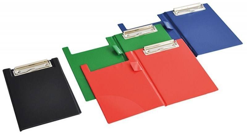 DESKA Z KLIPEM ZAMYKANA A5 Q-CONNECT ZIELONA PVC