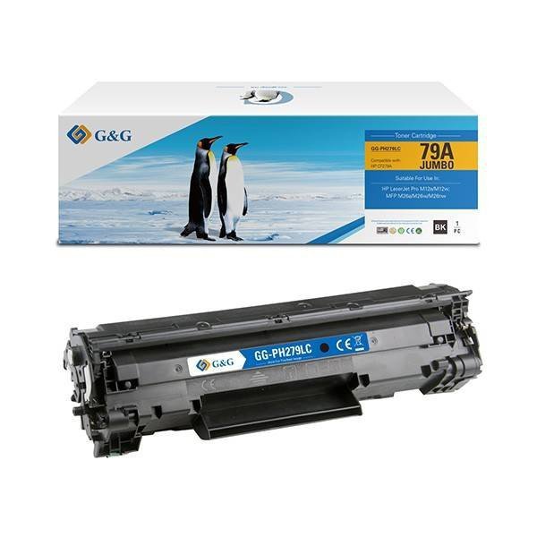 G&G KOMPATYBILNY TONER Z CF279A, BLACK, 1000S, NT-PH279LC, DLA HP LASERJET PRO M12, PRO M26, N