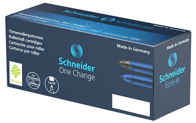 KARTRIDŻE DO PIÓR SCHNEIDER ONE CHANGE CZARNE 5SZT