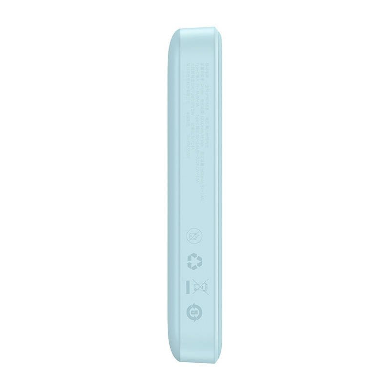 Powerbank magnetyczny Baseus Magnetic Mini 10000mAh, USB-C 20W MagSafe (niebieski)