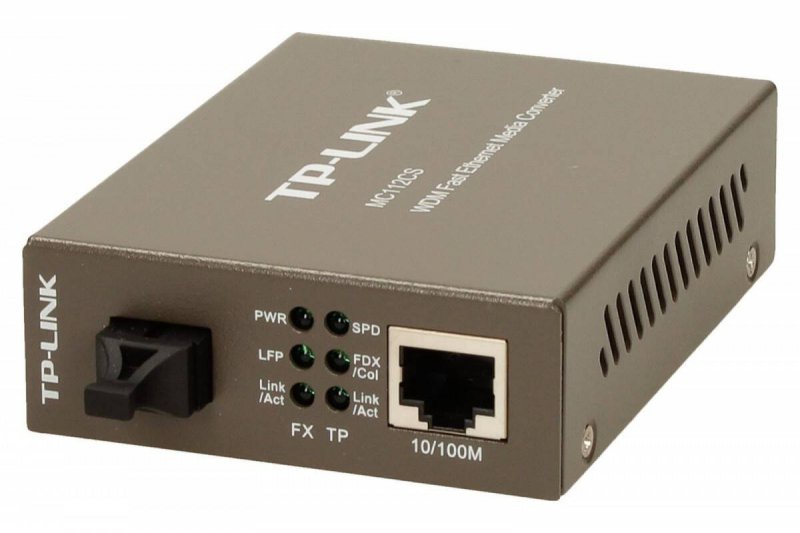 TP-LINK MC112CS MEDIA KONWERTER 10/100 WDM