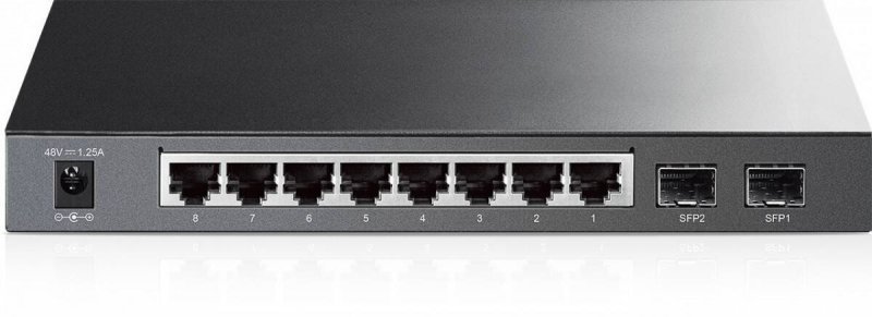 TP-LINK SG2210P SWITCH 8X1GB 2XSFP POE