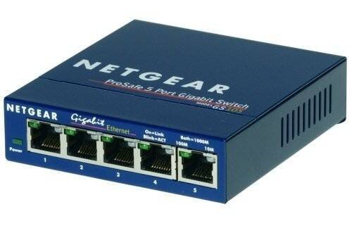NETGEAR SWITCH UNMANAGED PLUS 5XGE - GS105GE