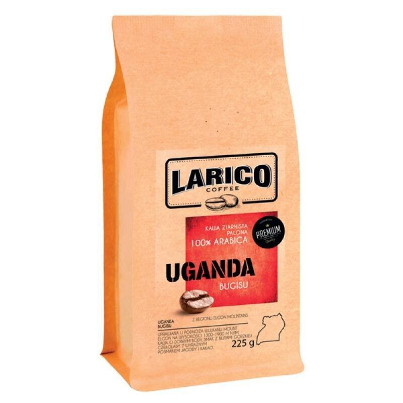 KAWA ZIARNISTA LARICO UGANDA BUGISU 225G