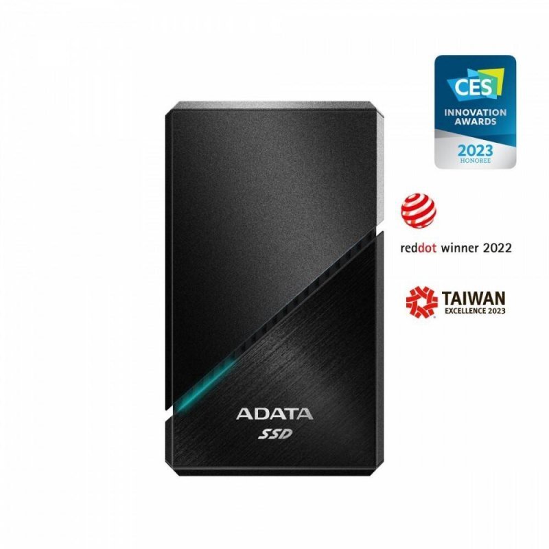 ADATA DYSK ZEWNĘTRZNY SSD EXTERNAL SE920 2TB USB4C 3800/3700 MB/S CZARNY