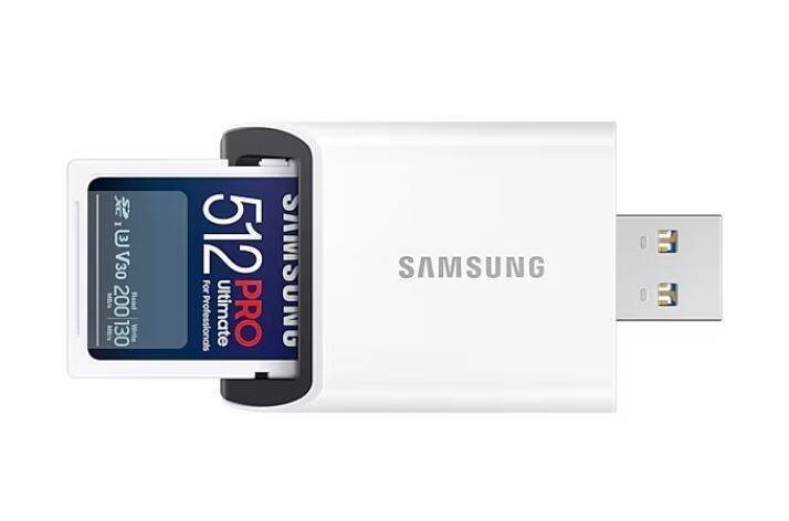 SAMSUNG KARTA PAMIĘCI SD MB-SY512SB/WW 512GB PRO ULTIMATE + CZYTNIK