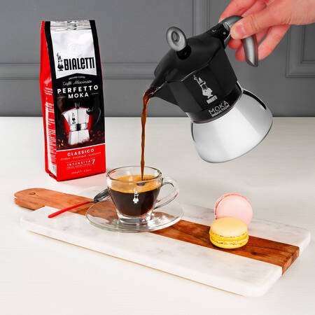 KAWIARKA BIALETTI NEW MOKA INDUCTION 6TZ CZARNA