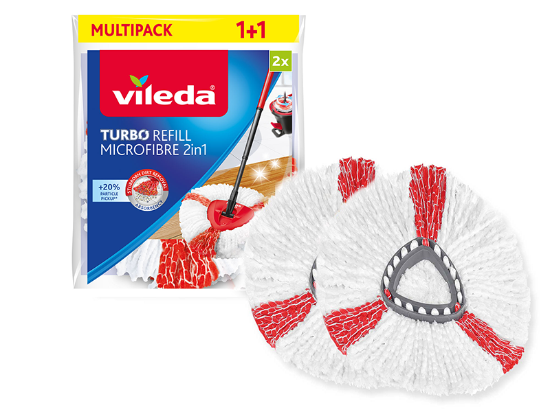 WKŁAD DO MOPA OBROTOWEGO VILEDA TURBO 2W1 VI166142