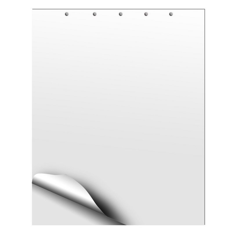 BLOK DO FLIPCHARTÓW 65X100CM D.RECT GŁADKI 20ARK