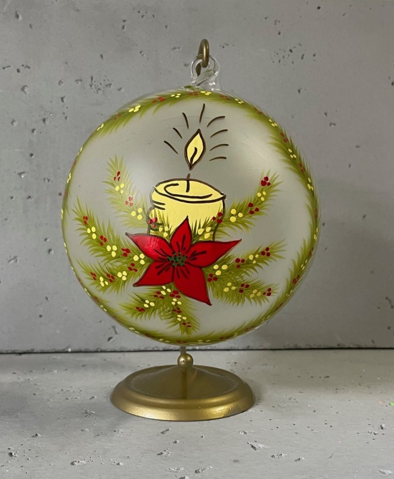 Bombka 15 cm  Lampion