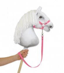 Uwiąz dla Hobby Horse z taśmy – różowy