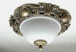 Plafon mosiężny,lampa sufitowa mosiężna,plafoniera