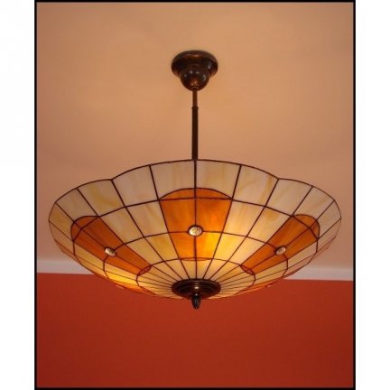 Plafon lampa żyrandol witraż PARASOL 52cm 