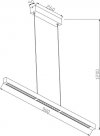 RABATY - Cassie - lampa wisząca czarny mat 342101-30 Reality (od 10 % rabatu w koszyku)