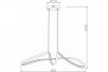 RABATY - Weva - lampa wisząca LED czarny mat. 343501-30  Reality (od 15 % rabatu w koszyku)