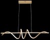 RABATY - Serpent - Lampa wisząca złota malowana 339701-09 (-20% rabatu w koszyku)