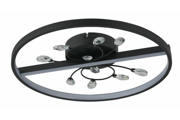 Dacota - plafon czarny mat 639201-30