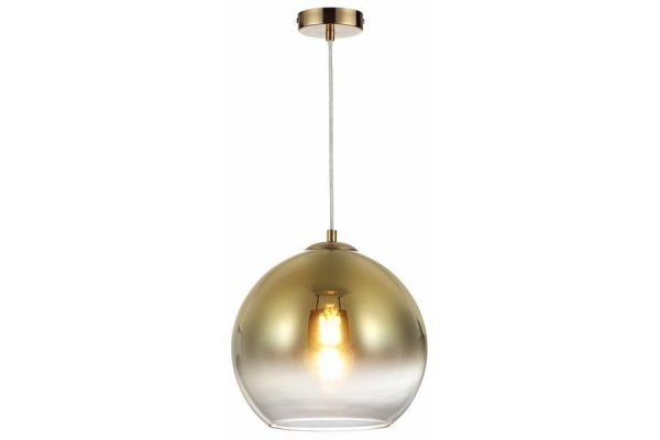 Wyprzedaż CASTILO - LAMPA WISZĄCA 1 PŁ ZŁOTA 334201-03