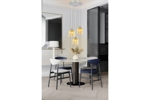 RABATY - Elmo - lampa wisząca 3 płomienna chrom 338803-06 (od 10% rabatu w koszyku)