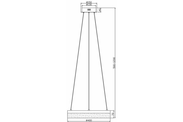 RABATY - Cornelia - lampa wisząca 1 płomienna LED antracyt 330601-35 (od 10% rabatu w koszyku)