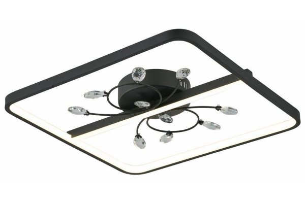 Dacota - plafon czarny mat 639301-30