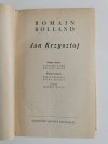 JAN KRZYSZTOF TOM II - Romain Rolland 1966