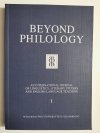 BEYOND PHILOLOGY