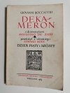 DEKAMERON. DZIEŃ PIĄTY I SZÓSTY - Giovanni Boccaccio 1989