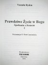 PRAWDZIWE ŻYCIE W BOGU TOM I - V. Ryden 1993