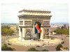 PARIS. L'ARC DE TRIOMPHE ET LA PLACE CHARLES-DE-GAULLE