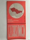 MAPA PRZEGLĄDOWA EUROPY CZECHOSŁOWACJA 1:1000000