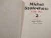 CICHY DON TOMY OD 1 DO 4 - Michał Szołochow 1977