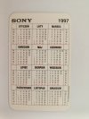KALENDARZ 1997 SONY