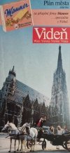 PLAN MESTA VIDEN WIEN 1:10 000