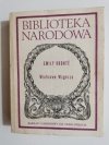 WICHROWE WZGÓRZA - Emily Bronte 1990