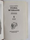PISMA WYBRANE TOM 5 LISTY - Cyprian Norwid 1968
