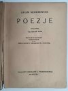 POEZJE – Około 1931 rok - Adam Mickiewicz