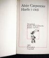 HARFA I CIEŃ - Alejo Carpentier 1982