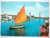 RIVIERA DI RIMINI. LA PIU BELLA D'ITALIA. IL PORTO CON IL FARO E GRATTACIELO