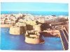 GALLIPOLI. CASTELLO XVI SEC. PANORAMA E ISOLA S. ANDREA