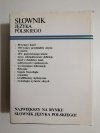 SŁOWNIK JĘZYKA POLSKIEGO TOM II L-P 1992
