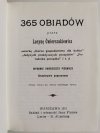 365 OBIADÓW - Lucyna Ćwierczakiewicz 