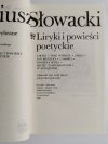 DZIEŁA WYBRANE TOM 1 LIRYKI I POWIEŚCI POETYCKIE - Juliusz Słowacki 1989