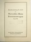 MERCEDES PERSONENWAGEN TYP 130