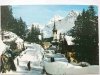 AROSA 1800 m POSTSTRASSSE MIT DORFKIRCHE