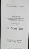 PAMIĄTKA ŚWIĘCEŃ KAPŁAŃSKICH I PRYMICYJNEJ MSZY ŚW.