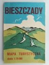 BIESZCZADY MAPA TURYSTYCZNA 1:75 000