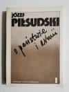 O PAŃSTWIE I ARMII TOM 1 - Józef Piłsudski 