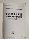 MATEMATYKA. TABLICE MATEMATYCZNE - Alicja Cewe 1998